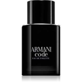 Armani Code Eau de Toilette reincarcabil pentru bărbați - imagine 2
